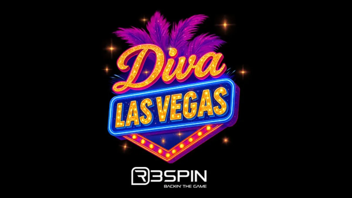 Tampilan layar permainan slot Diva Las Vegas di perangkat seluler dengan tema kasino yang mewah.