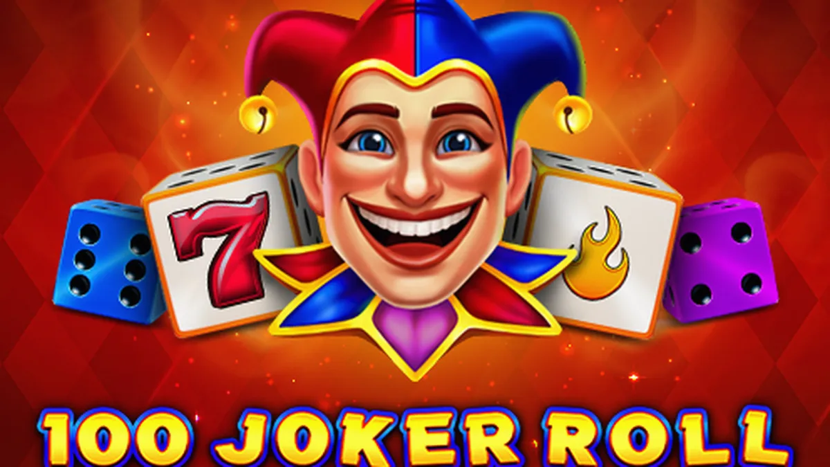 Tampilan antarmuka slot 100 Joker Roll dari EGT Digital